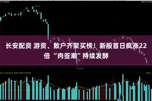 长安配资 游资、散户齐聚买榜！新股首日疯涨22倍 “肉签潮”持续发酵